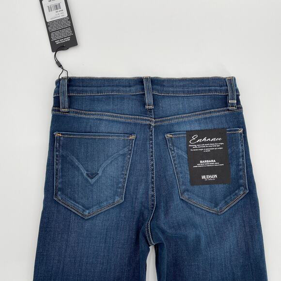 HUDSON JEANS NWT Barbara Ankle Skinny Denim in Baltic Wash // 25 - Picture 8 of 11